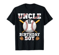 Uncle Birthday Baseball 1St Birthday T-Shirt - Minimalist Print Men Women - T-Shirt, Sweatshirt, Hoodie
