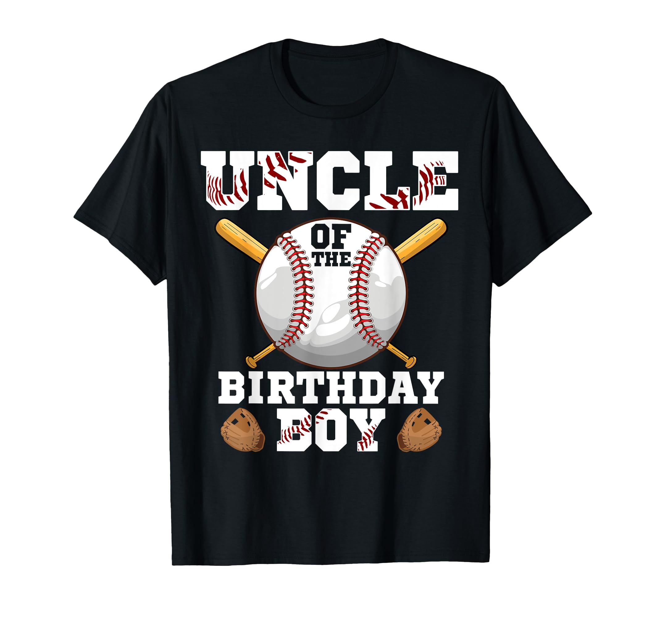 Uncle Birthday Baseball 1St Birthday T-Shirt - Minimalist Print Men Women - T-Shirt, Sweatshirt, Hoodie