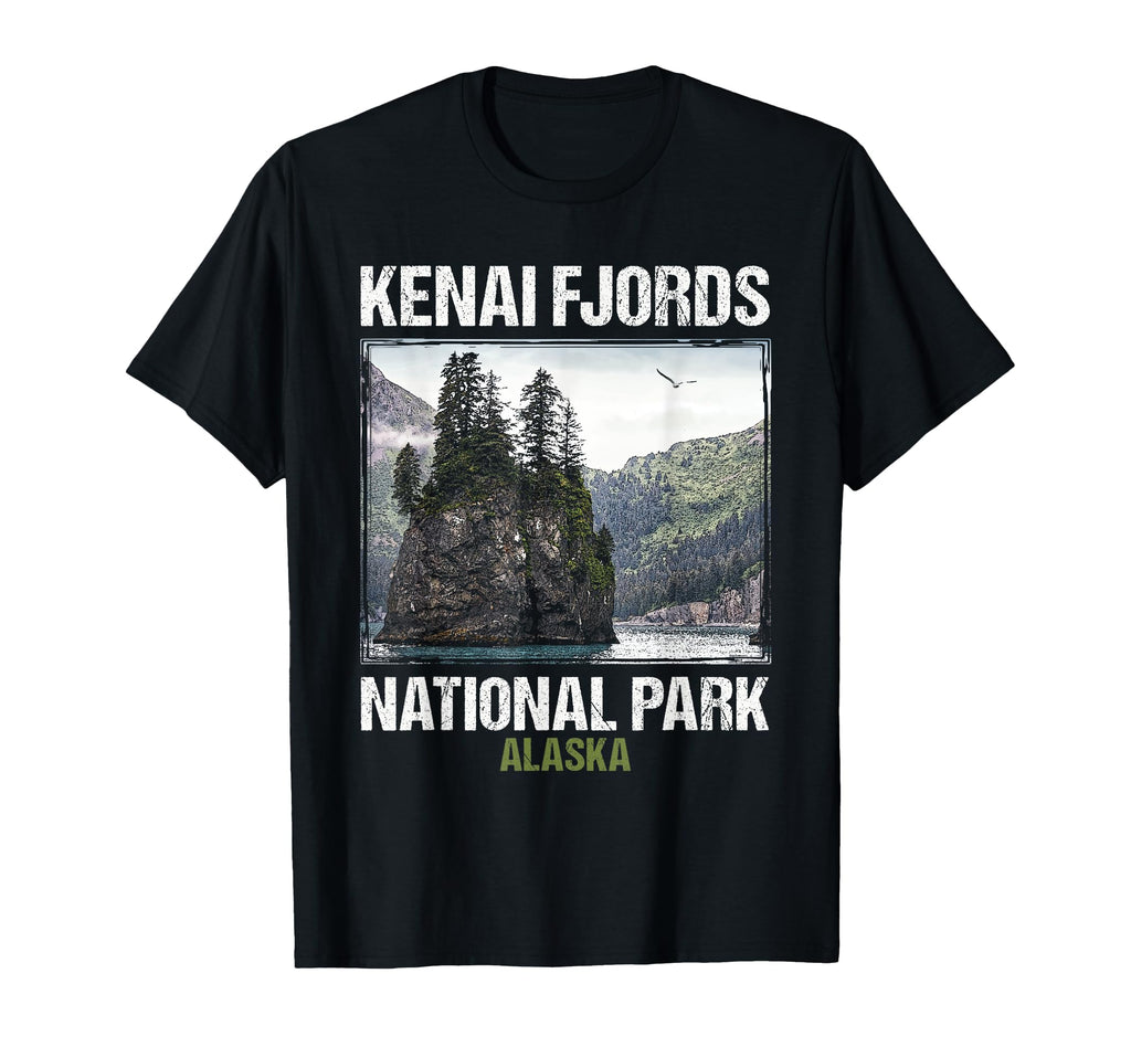 Kenai Fjords Us National Park Alaska T-Shirt - Unique Graphic for Adults - T-Shirt, Sweatshirt, Hoodie