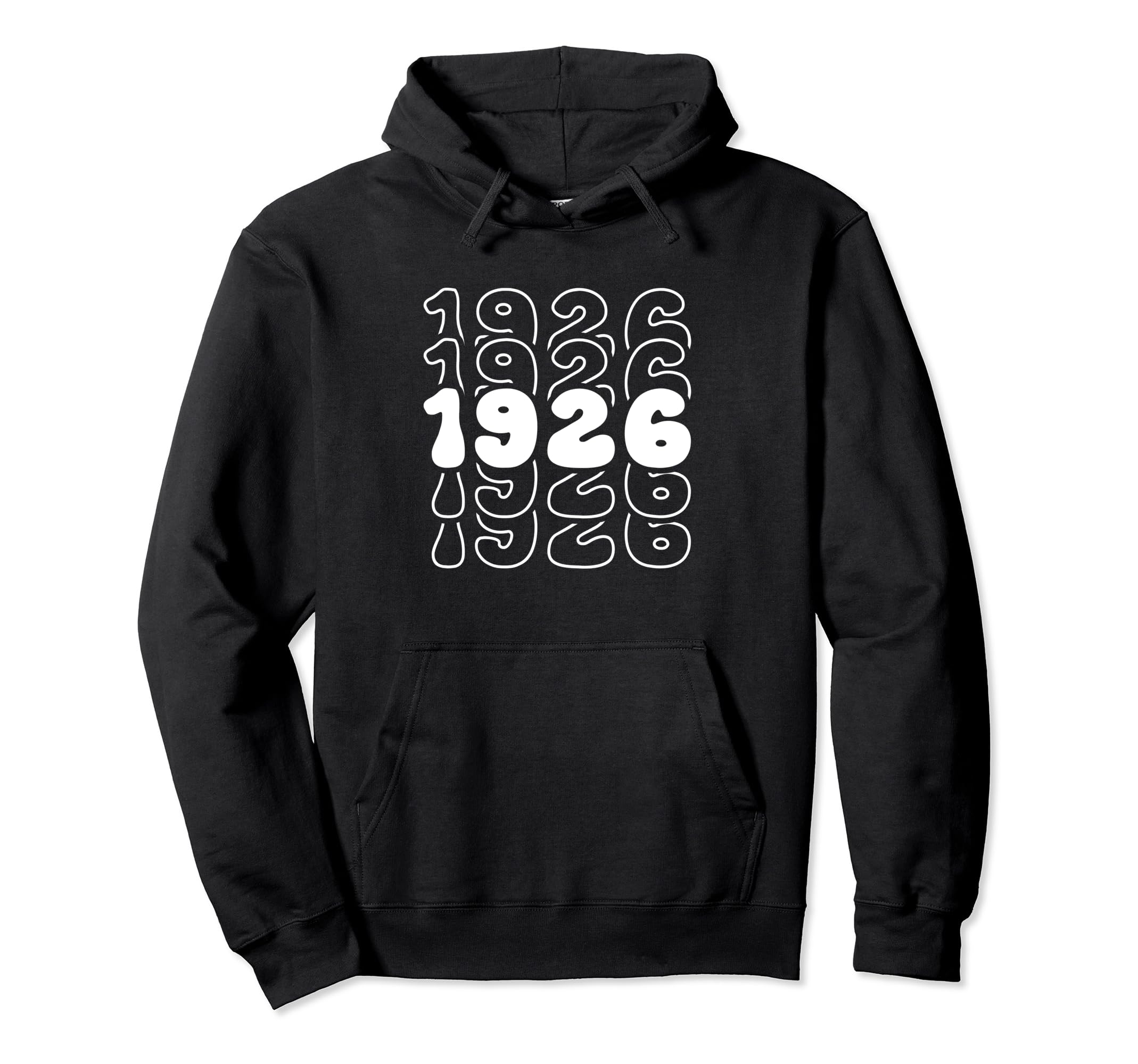 98 Year Old Groovy 98Th Birthday Boho Hoodie - Novelty Apparel for Adults - T-Shirt, Sweatshirt, Hoodie