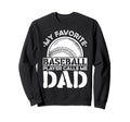 Baseball Dad Sweatshirt - Custom Art Print for Adults - T-Shirt, Sweatshirt, Hoodie