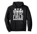 Proud Baseball Senior Dad Baseball Senior Hoodie - Graphic Print Unisex - T-Shirt, Sweatshirt, Hoodie