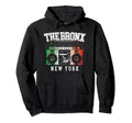 Bronx New York Nyc Boombox Old School Hip Hoodie - Graphic Print Men Women - T-Shirt, Sweatshirt, Hoodie