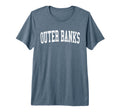 Outer Banks Distressed White Varsity Tri T-Shirt - Graphic Print Men Women - T-Shirt, Sweatshirt, Hoodie