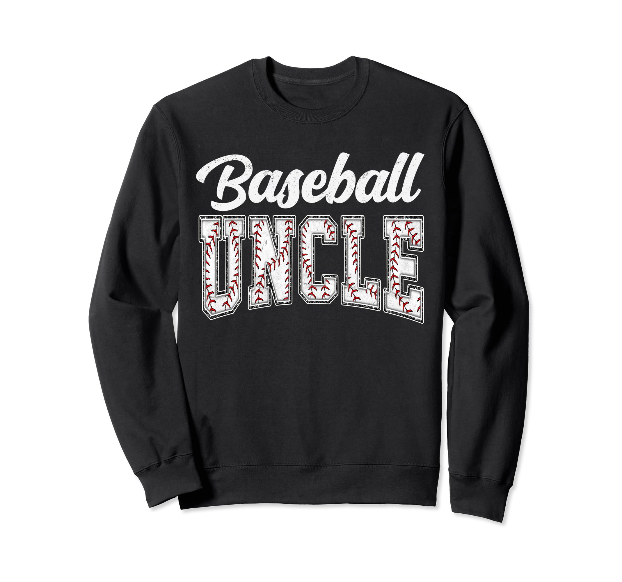 Baseball Uncle Baseball Nephew Sweatshirt - Custom Art Print for Adults - T-Shirt, Sweatshirt, Hoodie