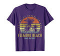 Fleming Beach Maui Palm Sunset Beach T-Shirt - Graphic Print for Adults - T-Shirt, Sweatshirt, Hoodie