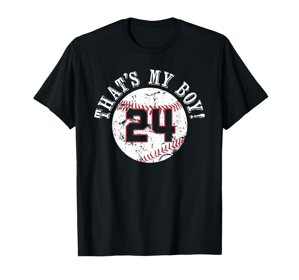 Unique Thats My 24 Baseball Player T-Shirt - Fun Novelty Design Men Women - T-Shirt, Sweatshirt, Hoodie