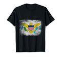 U S Virgin Islands State Flag T-Shirt - Fun Novelty Design for Adults - T-Shirt, Sweatshirt, Hoodie