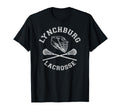 Lynchburg Lacrosse Distressed Lax T-Shirt - Aesthetic Graphic Men Women - T-Shirt, Sweatshirt, Hoodie