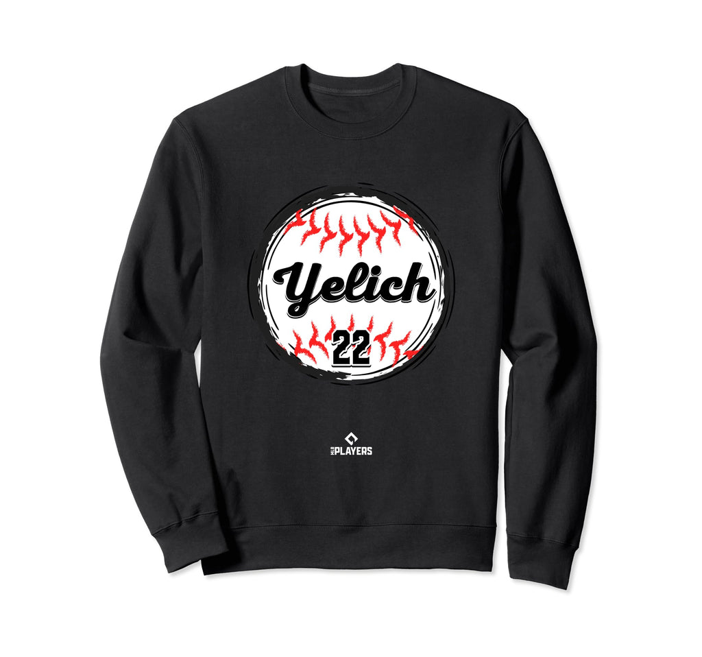Christian Yelich Baseball Mlbpa Sweatshirt - Novelty Apparel for Adults - T-Shirt, Sweatshirt, Hoodie