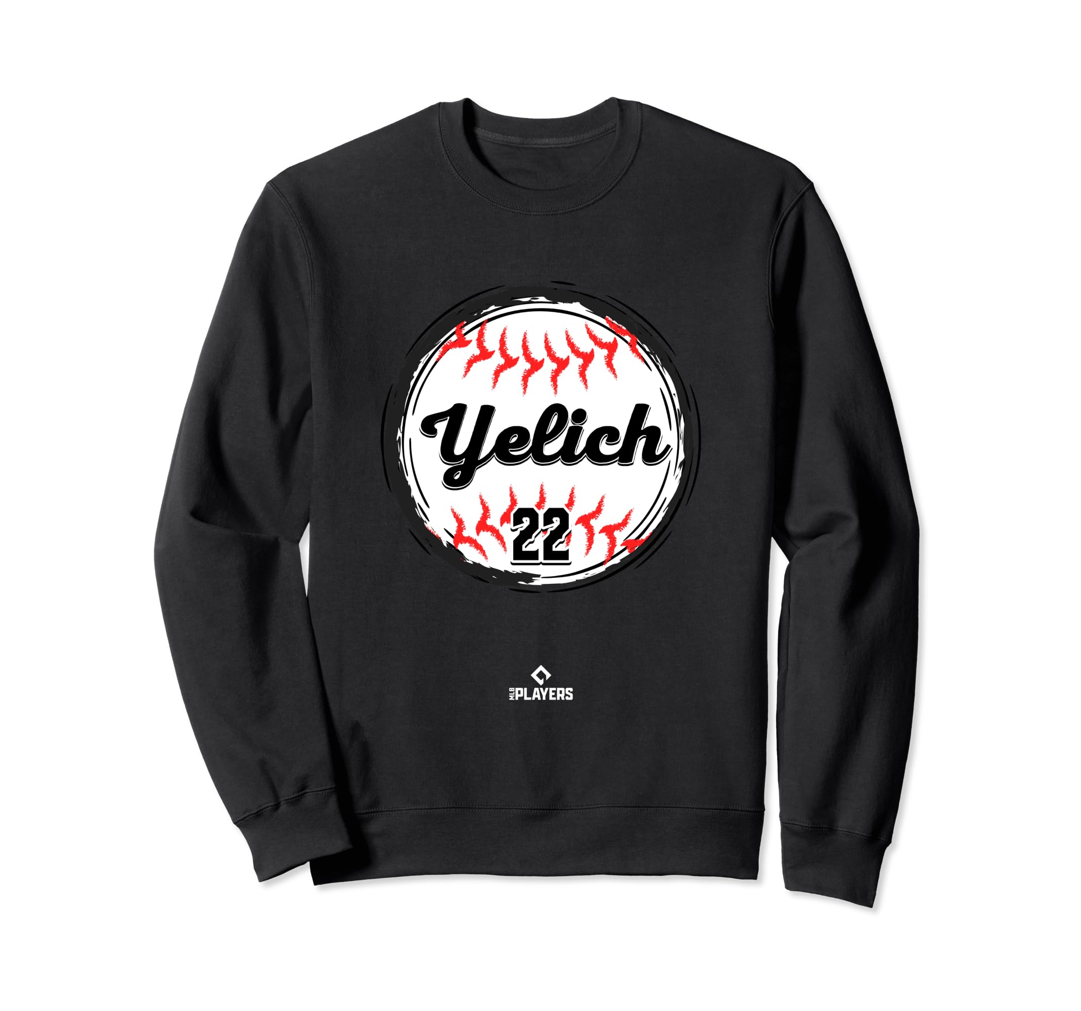 Christian Yelich Baseball Mlbpa Sweatshirt - Novelty Apparel for Adults - T-Shirt, Sweatshirt, Hoodie
