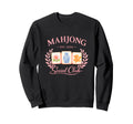 Mahjong Social Club 2026 Preppy Sweatshirt - Custom Art Print for Adults - T-Shirt, Sweatshirt, Hoodie