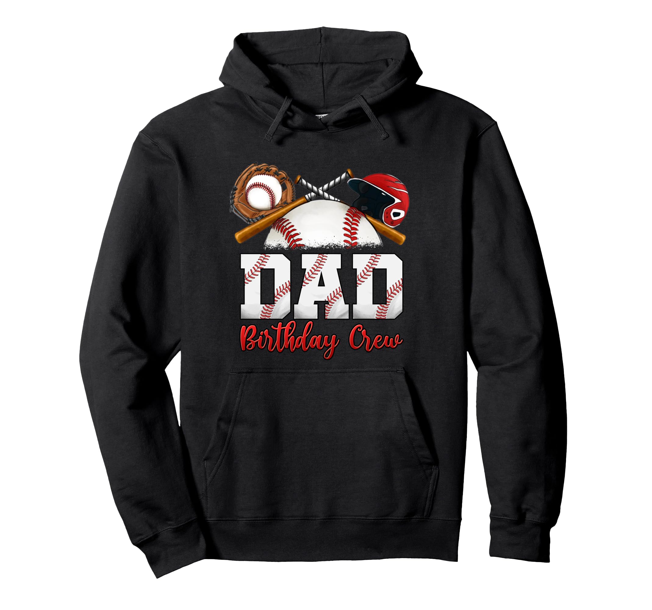 Baseball Birthday Party Sports Family Hoodie - Novelty Apparel Men Women - T-Shirt, Sweatshirt, Hoodie