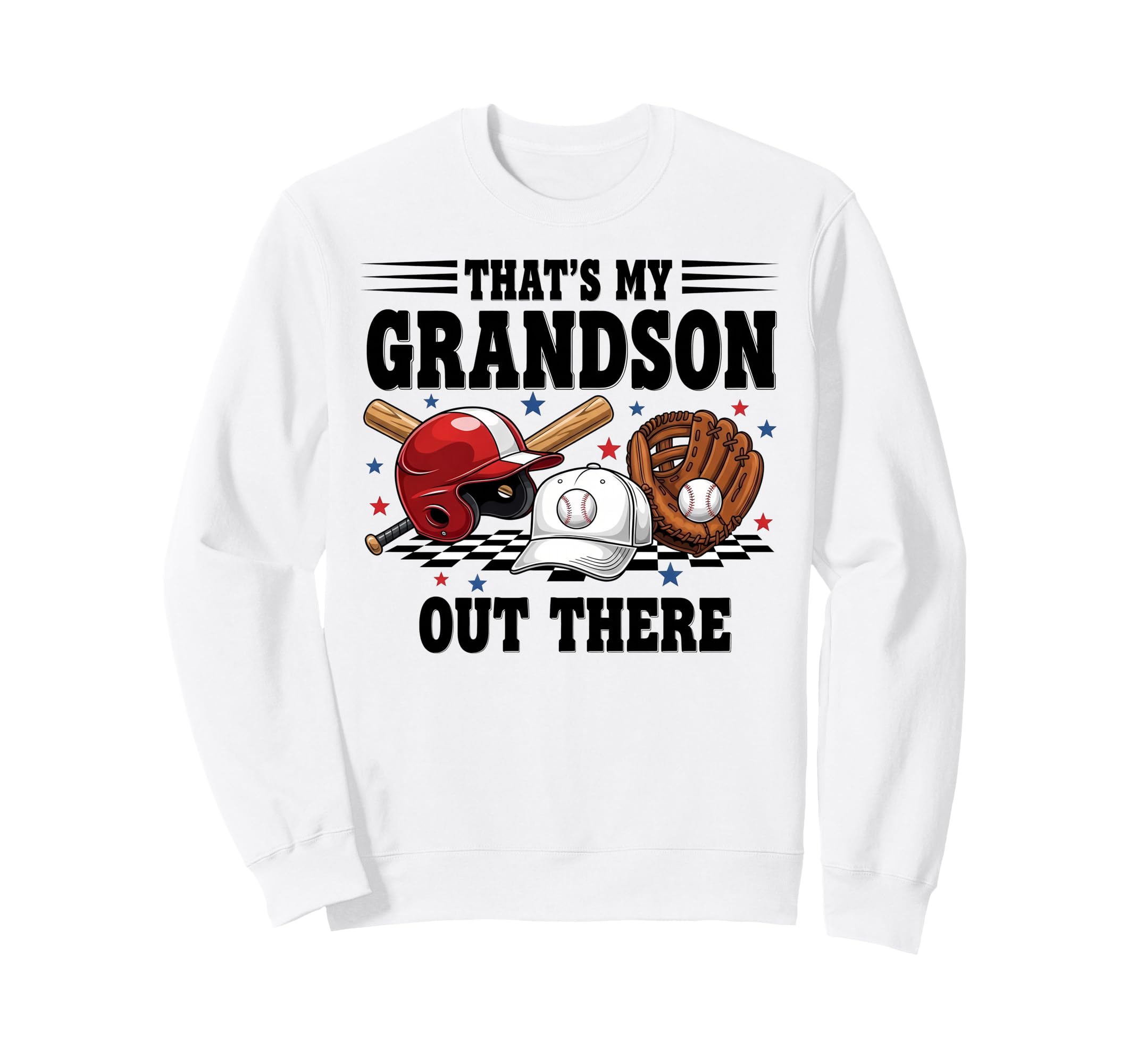 Proud Baseball Grandma Supporting Sweatshirt - Aesthetic Graphic Unisex - T-Shirt, Sweatshirt, Hoodie