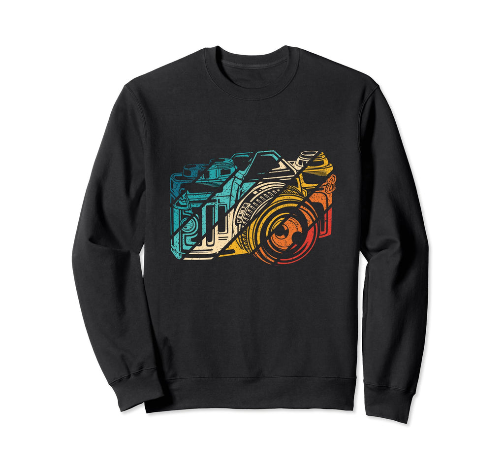 Camera Photography Lover Sweatshirt - Casual Everyday Wear for Adults - T-Shirt, Sweatshirt, Hoodie