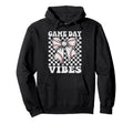 Game Day Vibes Coquette Bow Baseball Mama Hoodie - Graphic Print Men Women - T-Shirt, Sweatshirt, Hoodie