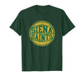 Siena College Saints Distressed Basketball T-Shirt - Graphic Print Unisex - T-Shirt, Sweatshirt, Hoodie