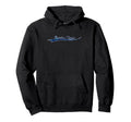 Santa Cruz California Surfing Hoodie - Aesthetic Graphic for Adults - T-Shirt, Sweatshirt, Hoodie
