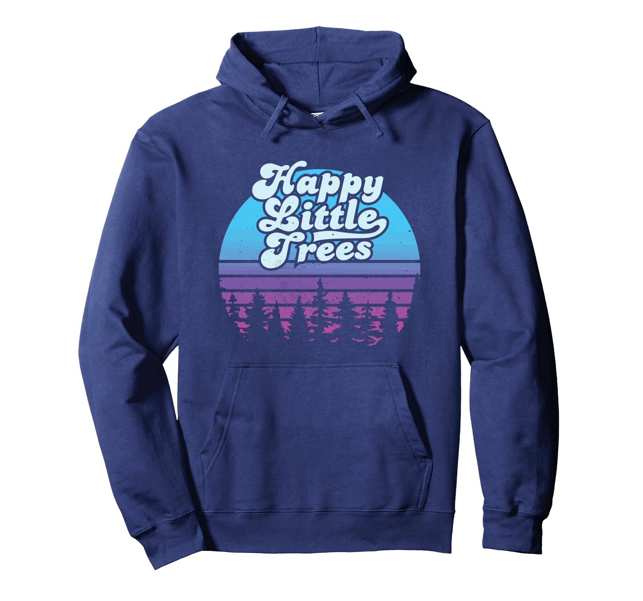 Happy Little Tree Bob Hoodie - Aesthetic Graphic for Adults - T-Shirt, Sweatshirt, Hoodie