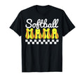 Softball Mama Proud Sports Mom Spring T-Shirt - Unique Graphic Men Women - T-Shirt, Sweatshirt, Hoodie