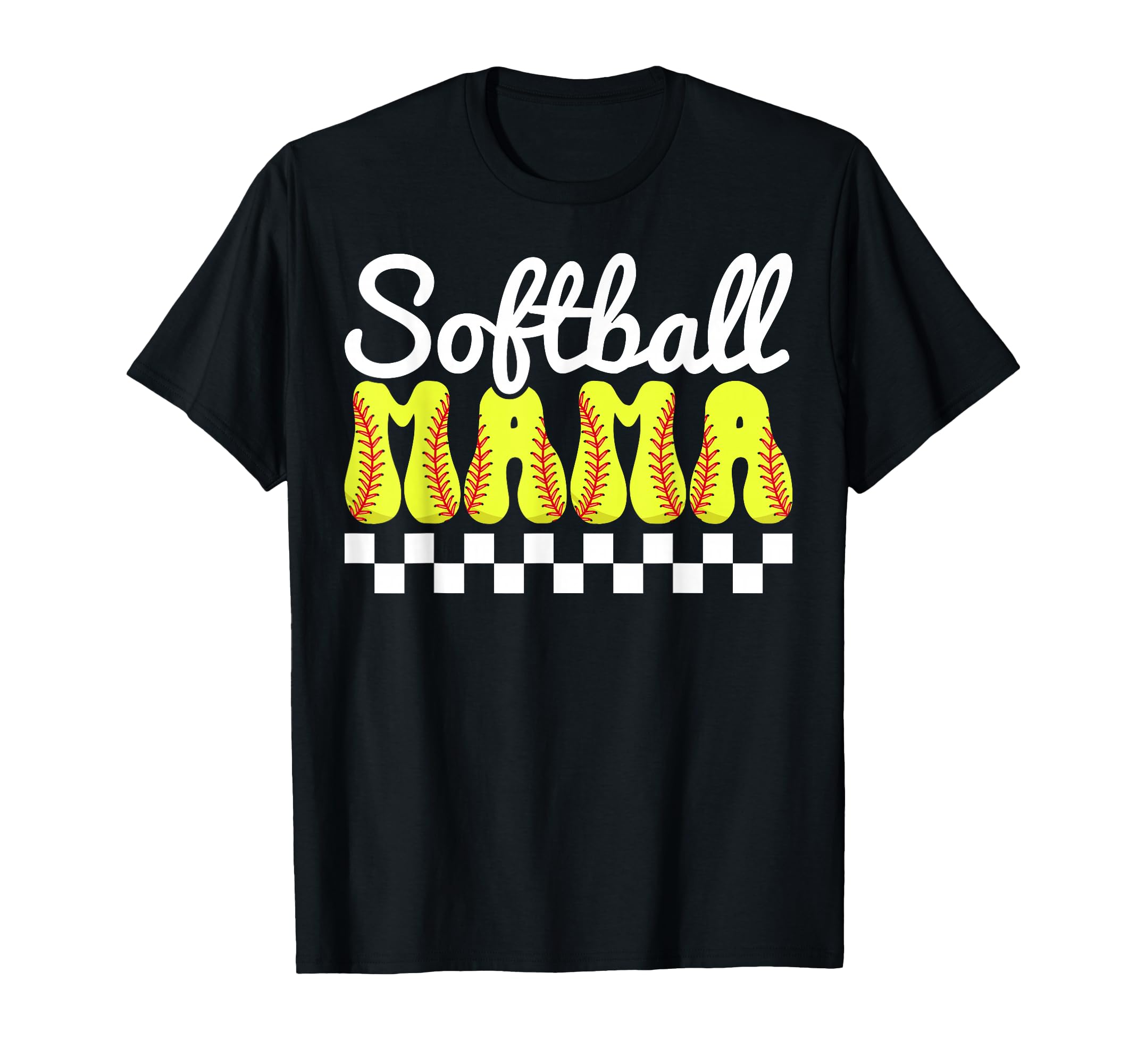 Softball Mama Proud Sports Mom Spring T-Shirt - Unique Graphic Men Women - T-Shirt, Sweatshirt, Hoodie