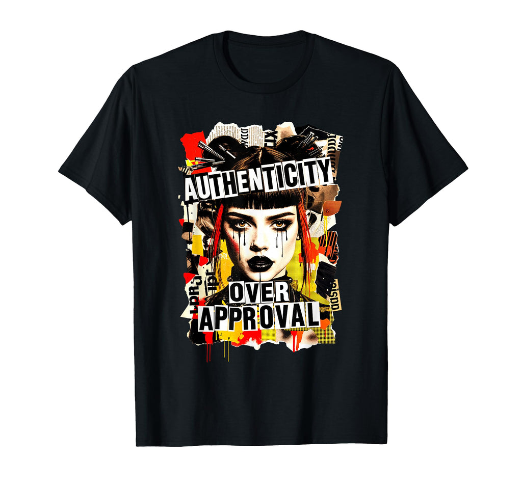 90S Grunge Punk Collage Riot Grrrl T-Shirt - Casual Everyday Wear Unisex - T-Shirt, Sweatshirt, Hoodie