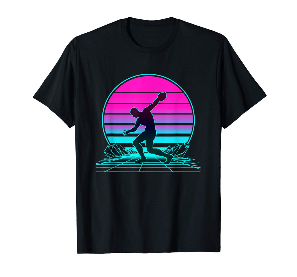 Sunset Discus Throw T-Shirt - Unique Graphic Unisex - T-Shirt, Sweatshirt, Hoodie