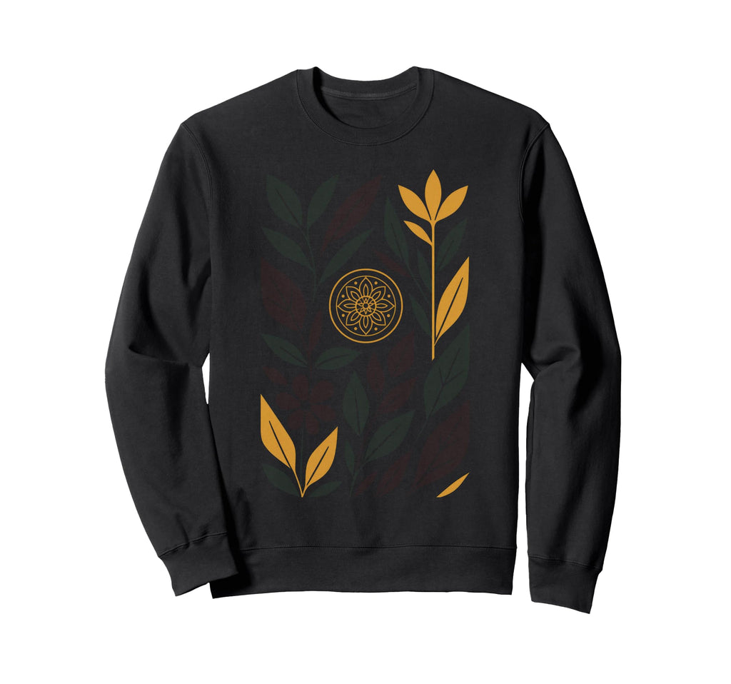 Mandala Boho 70S Sweatshirt - Casual Everyday Wear Men Women - T-Shirt, Sweatshirt, Hoodie