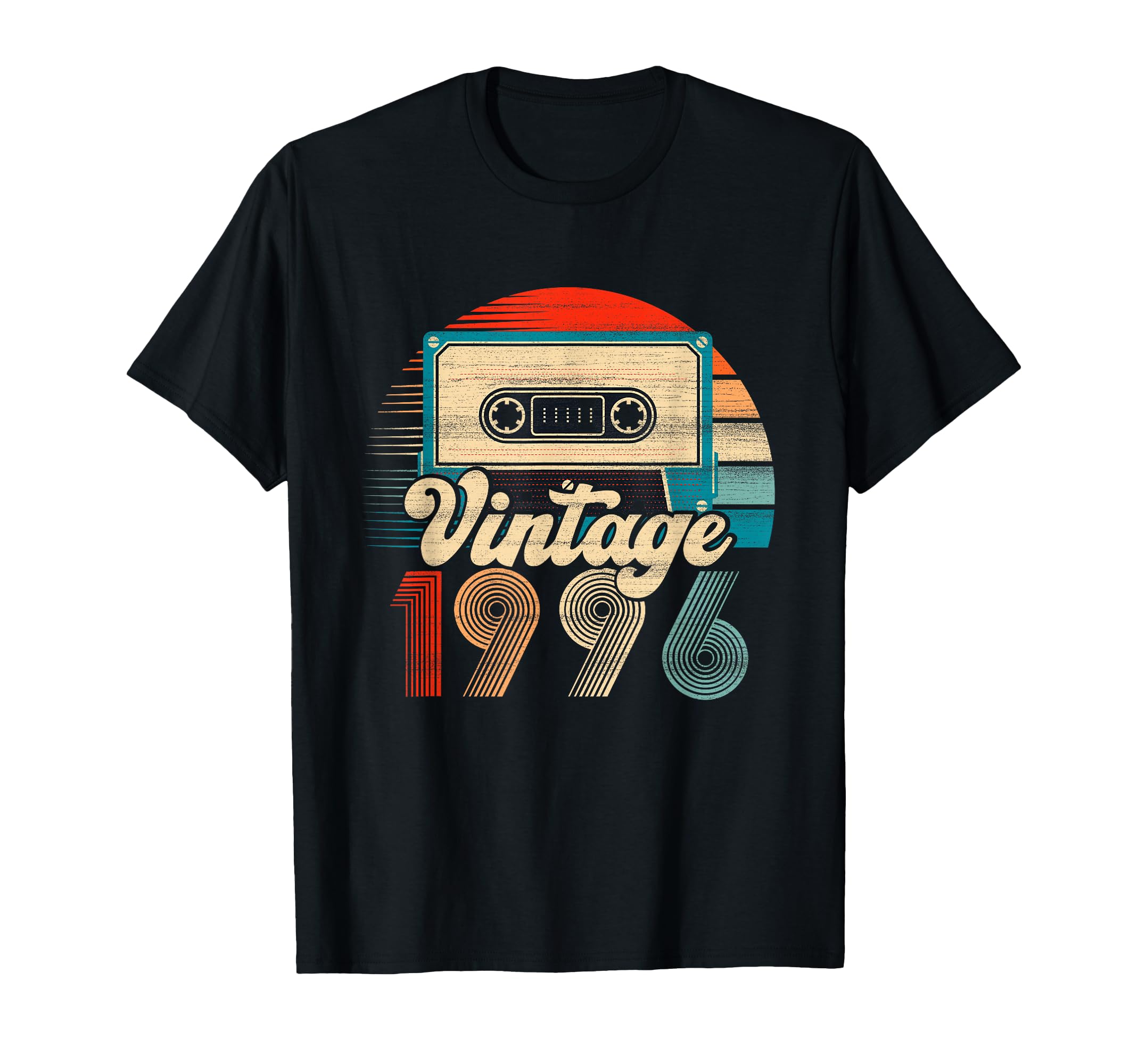 Made 1996 Cassette Tape 30Th Birthday T-Shirt - Minimalist Print Men Women - T-Shirt, Sweatshirt, Hoodie