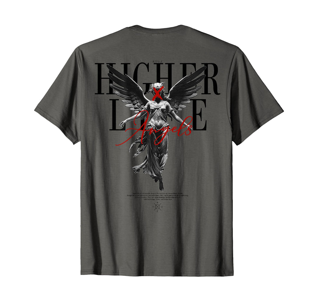 Back Y2K Aesthetic Streetwear Angel T-Shirt - Graphic Print Men Women - T-Shirt, Sweatshirt, Hoodie