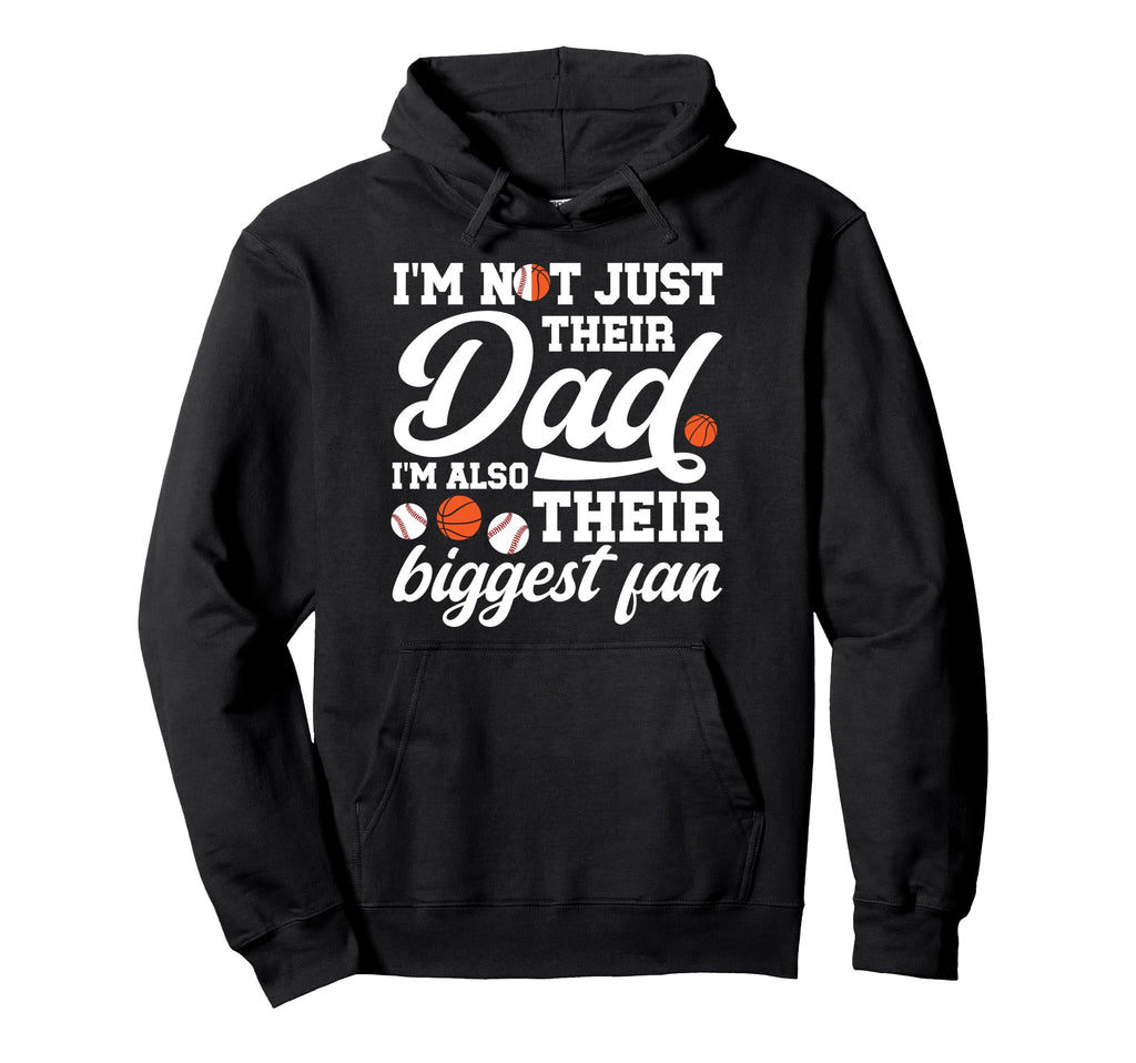 Their Biggest Fan Baseball Basketball Hoodie - Aesthetic Graphic Unisex - T-Shirt, Sweatshirt, Hoodie