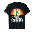 Teenager 13Th Birthday Rainbow Funny T-Shirt - Graphic Print Men Women - T-Shirt, Sweatshirt, Hoodie