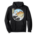 Surfing Cats Eating Ramen Bowl Hoodie - Casual Everyday Wear Unisex - T-Shirt, Sweatshirt, Hoodie