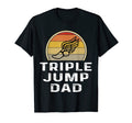 Mens Funny Track And Field Triple Jump Dad T-Shirt - Trendy Graphic Unisex - T-Shirt, Sweatshirt, Hoodie