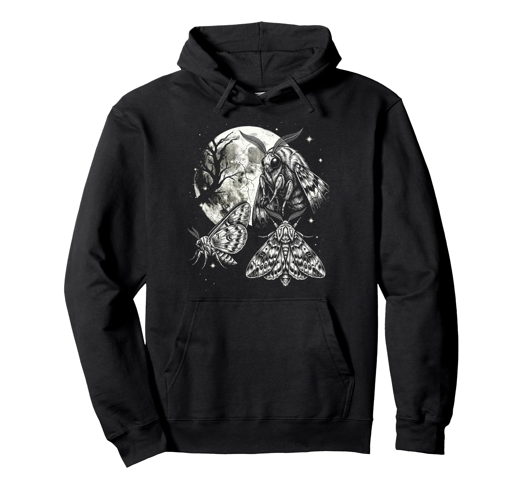 Moth 90S Aesthetic Y2K Moth Butterfly Hoodie - Trendy Graphic for Adults - T-Shirt, Sweatshirt, Hoodie