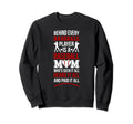 Funny Baseball Mom Baseball Sweatshirt - Casual Everyday Wear Unisex - T-Shirt, Sweatshirt, Hoodie