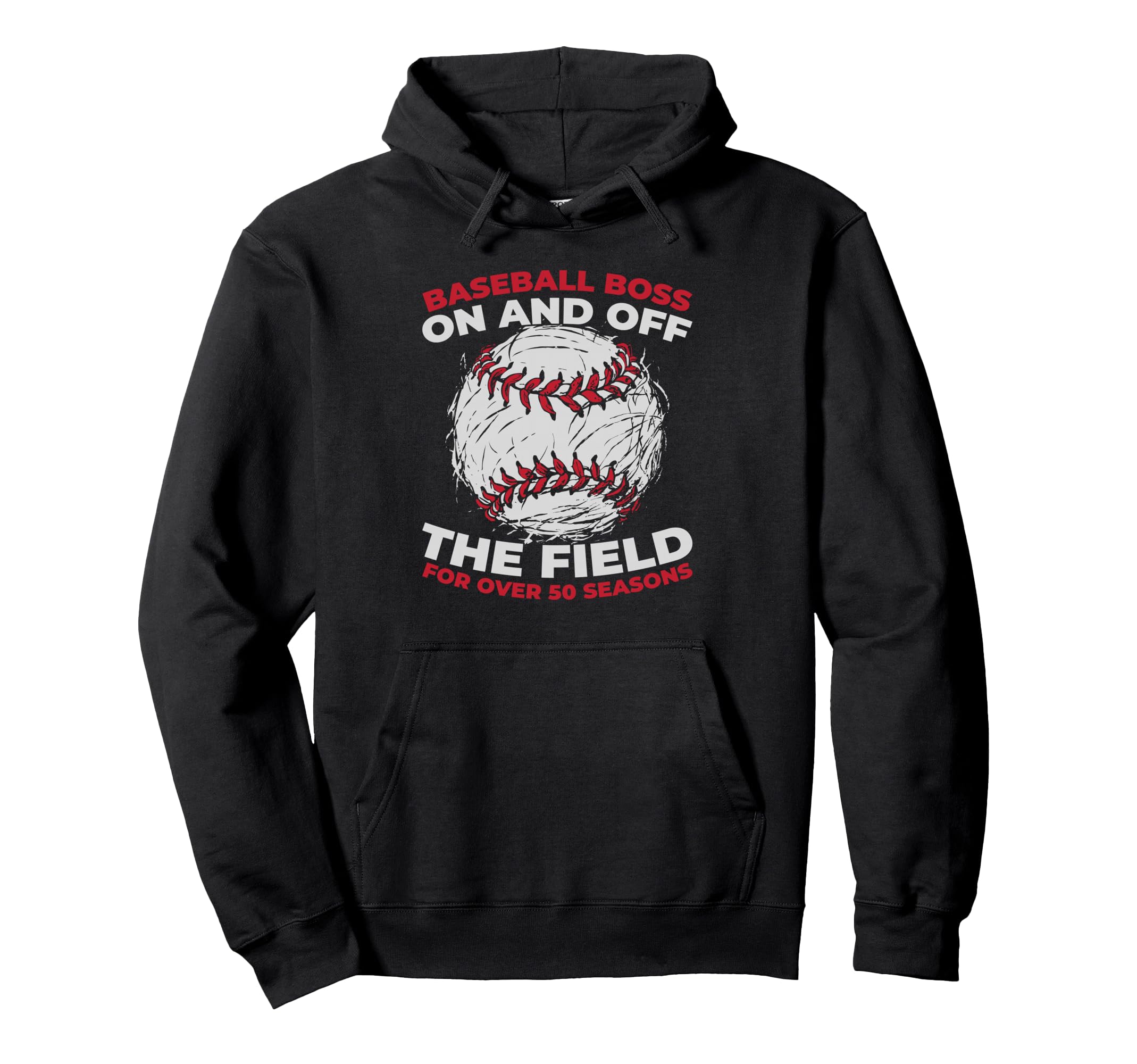 50Th Birthday Team Player Baseball Hoodie - Streetwear Style Unisex - T-Shirt, Sweatshirt, Hoodie