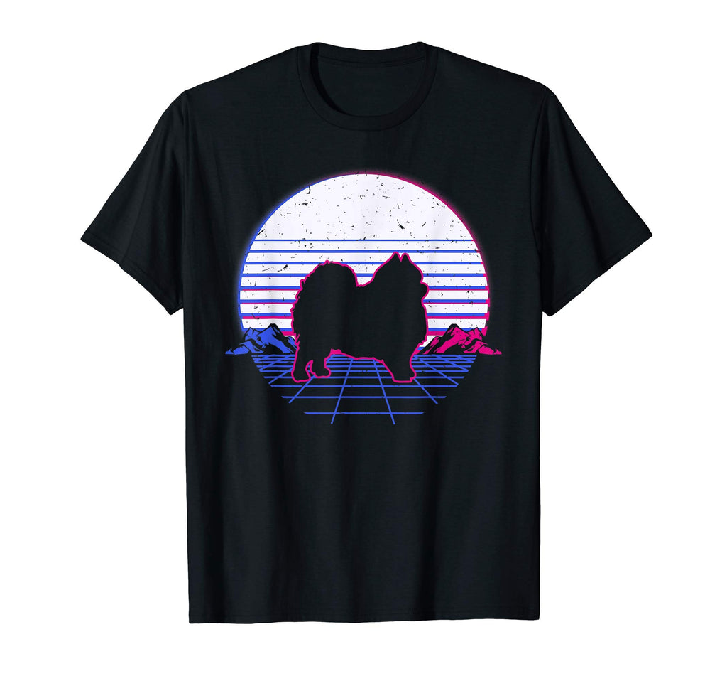 Pomeranian Dog Puppy Sunset T-Shirt - Trendy Graphic for Adults - T-Shirt, Sweatshirt, Hoodie
