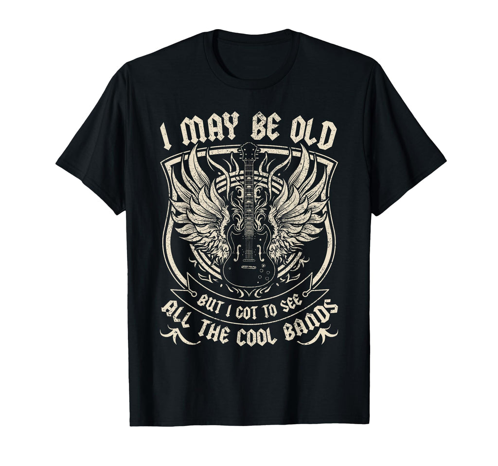 I May Be Old But I Got To See All T-Shirt - Minimalist Print Men Women - T-Shirt, Sweatshirt, Hoodie