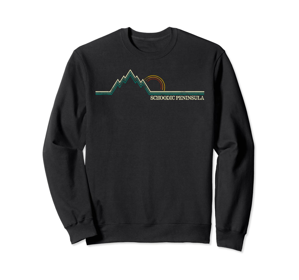 Schoodic Peninsula Acadia National Sweatshirt - Unique Graphic for Adults - T-Shirt, Sweatshirt, Hoodie