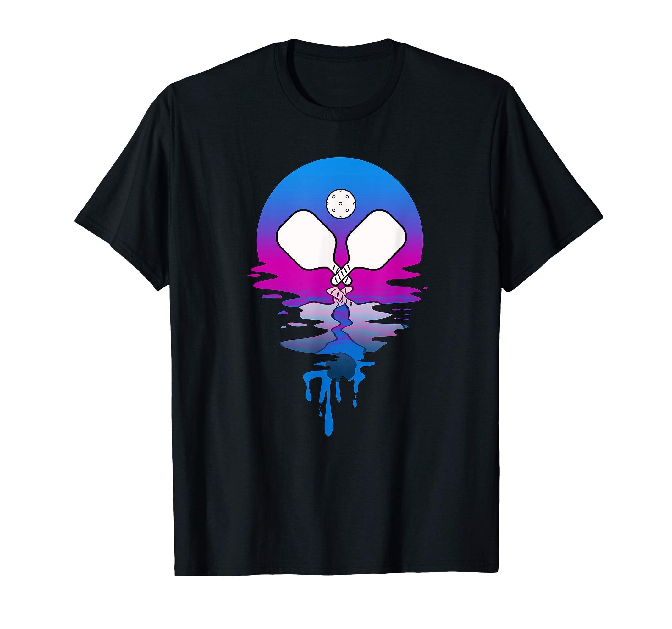 Sunset Pickleball T-Shirt - Trendy Graphic Unisex - T-Shirt, Sweatshirt, Hoodie