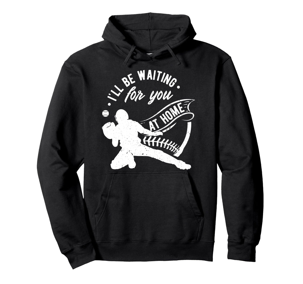 Catcher Ill Be Waiting You Softball Hoodie - Custom Art Print Men Women - T-Shirt, Sweatshirt, Hoodie
