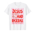 Jesus And Baseball Coquette Game Day T-Shirt - Custom Art Print Men Women - T-Shirt, Sweatshirt, Hoodie