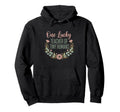One Lucky Teacher Tiny Humans Floral Hoodie - Novelty Apparel Men Women - T-Shirt, Sweatshirt, Hoodie