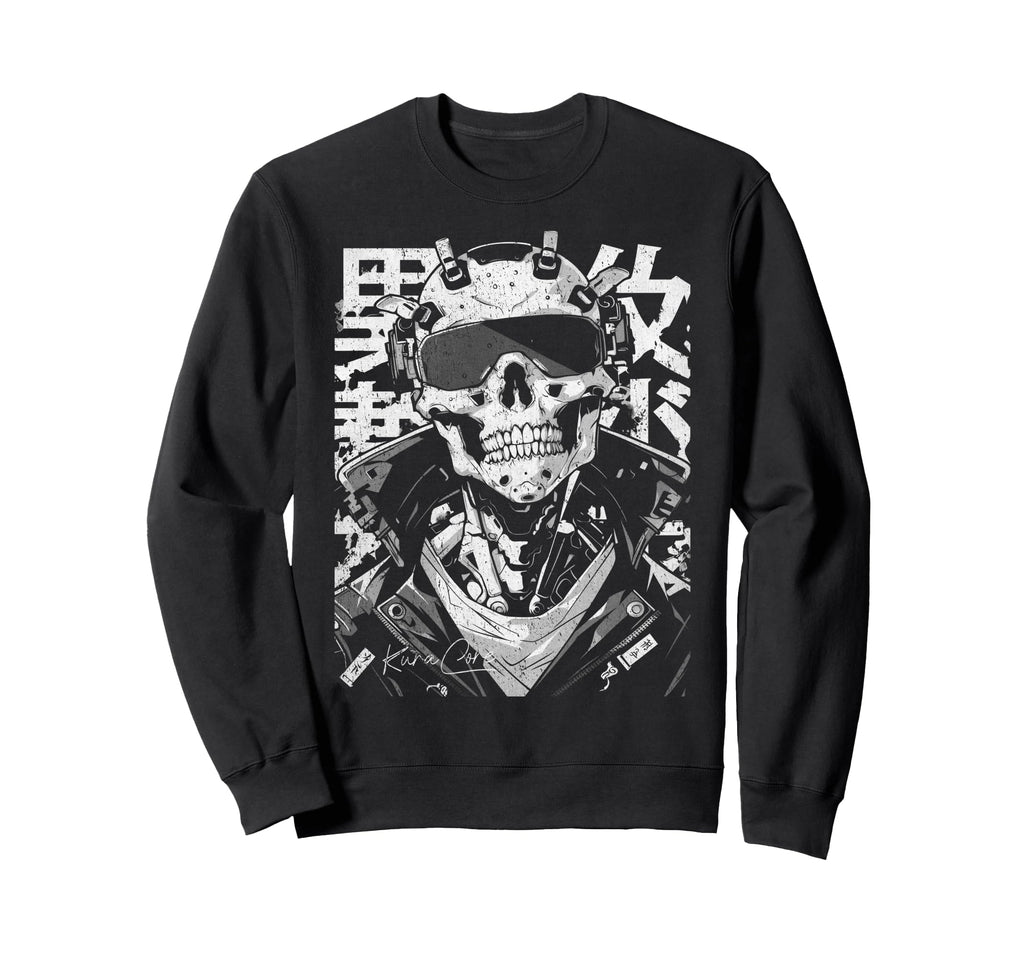 Japanese Streetwear Cyberpunk Y2K Sweatshirt - Trendy Graphic Men Women - T-Shirt, Sweatshirt, Hoodie