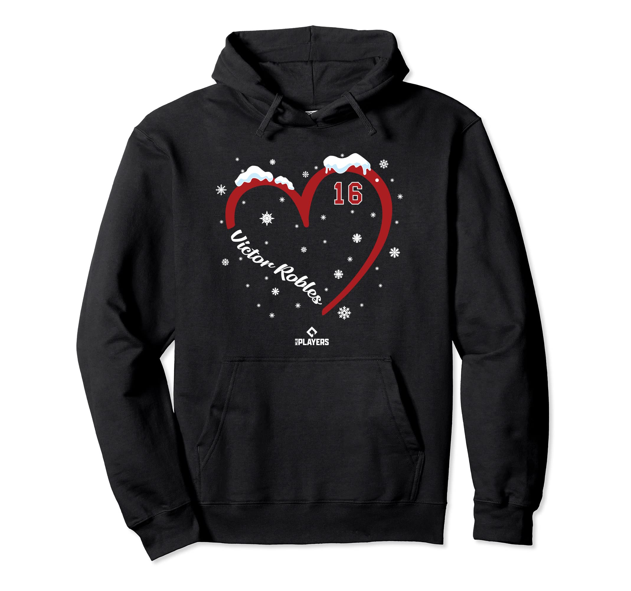 Victor Robles Heart Mlbpa Washington Hoodie - Streetwear Style for Adults - T-Shirt, Sweatshirt, Hoodie