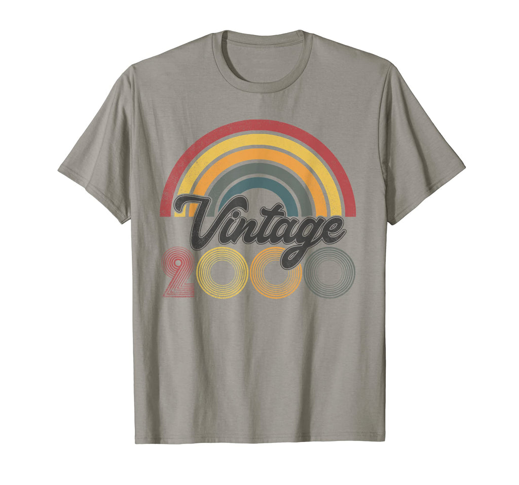 2000 21St Birthday Gift Rainbow T-Shirt - Streetwear Style for Adults - T-Shirt, Sweatshirt, Hoodie