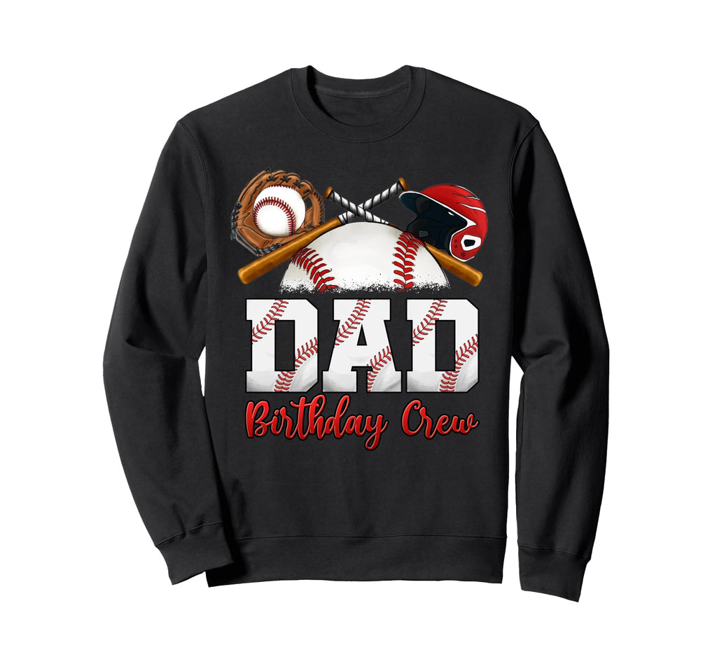 Baseball Birthday Party Sports Sweatshirt - Casual Everyday Wear Men Women - T-Shirt, Sweatshirt, Hoodie
