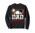 Baseball Birthday Party Sports Sweatshirt - Casual Everyday Wear Men Women - T-Shirt, Sweatshirt, Hoodie
