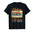 1966 59Th Birthday Cassette Tape B Day T-Shirt - Custom Art Print Unisex - T-Shirt, Sweatshirt, Hoodie